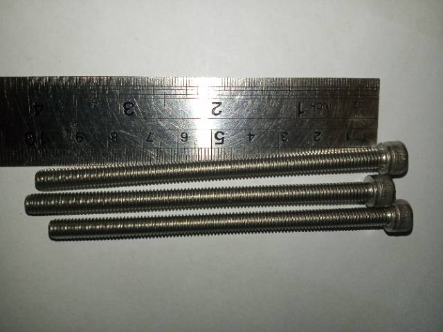 Baut L M6 X 100 (10cm) stainless 304 THE A2-70