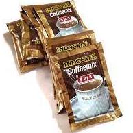 

NEW ARRIVAL !!! 5.5 INDOCAFE COFFEMIX 3IN1 1RENCENG ISI 10SACHET [KODE 7]