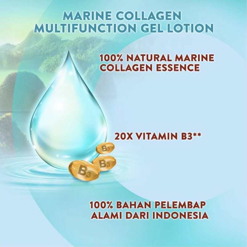 Citra Marine Collagen Multifunction Gel Lotion [180 mL]