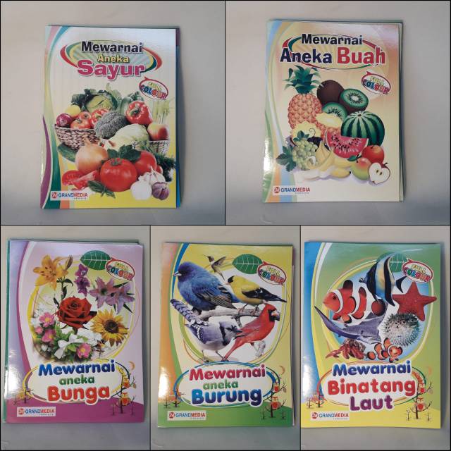 Buku Warna murah/ mewarnai /grosir kids book /buku anak murah