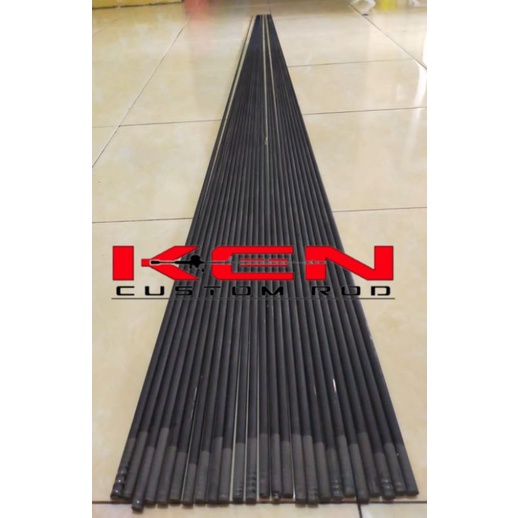 carbon solid impor panjang 210 but 9mm top 2 mm