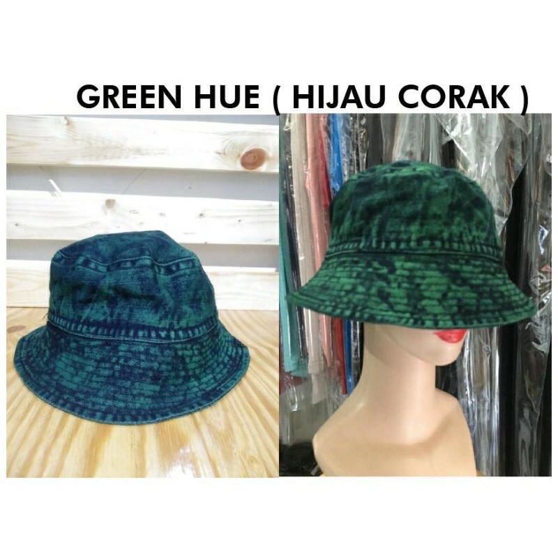 (COD) BEST SELLER TOPI BUCKET DENIM // BUCKET HAT UNISEX PREMIUM MURAH