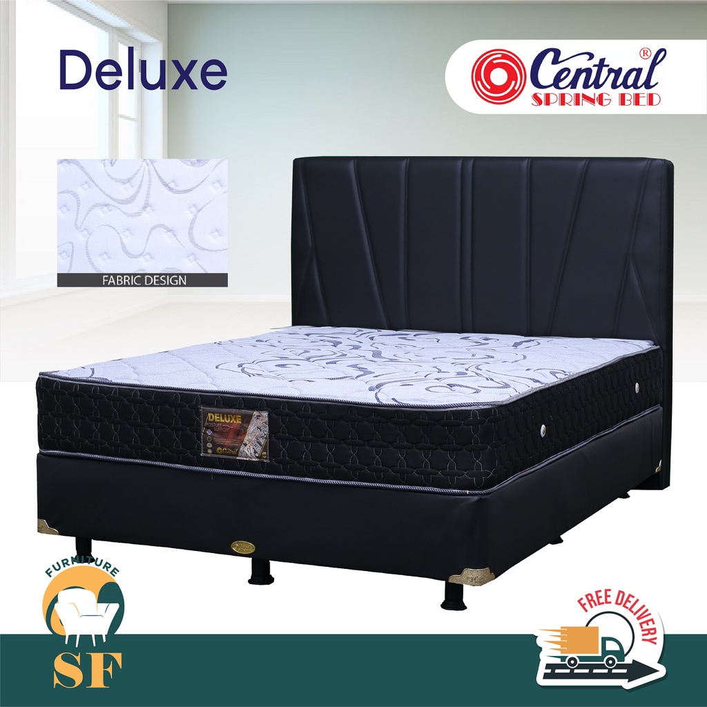 springbed central deluxe 160x200x26 matras only