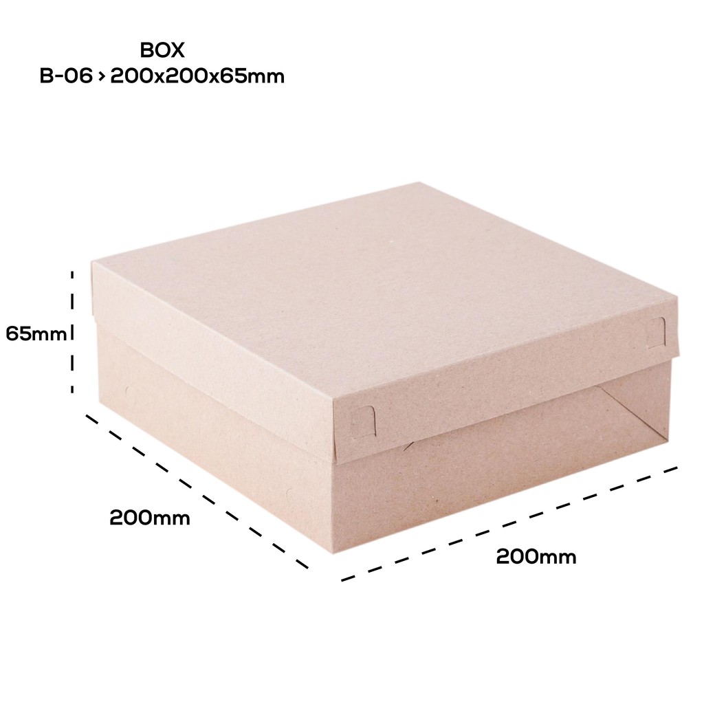 Box Catering Dus Catering Dus 20x20X6.5 (BB6K3-20X20X6.5 Cm)