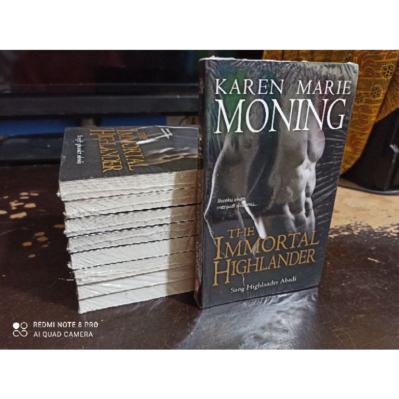 Novel the Immortal highlander Karen Marie moning
