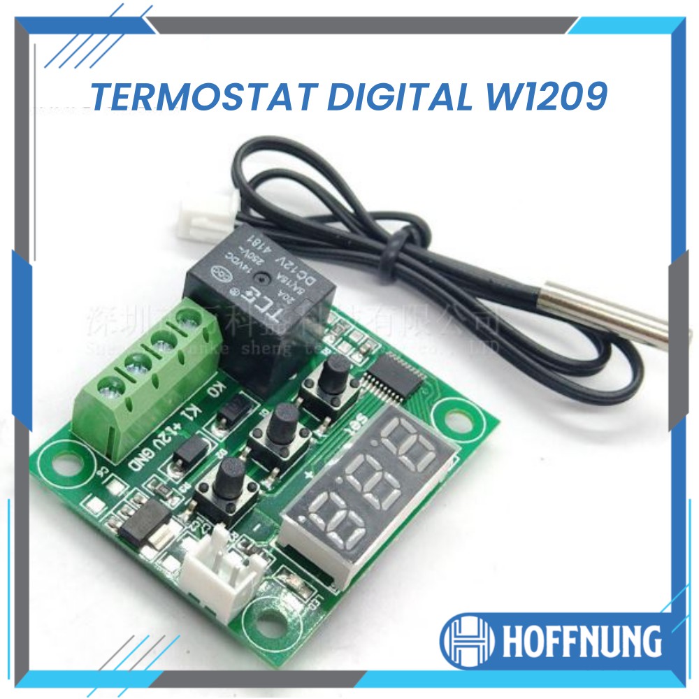 Termostat Digital XH-W1209 12V DC Temperature Controller Thermostat