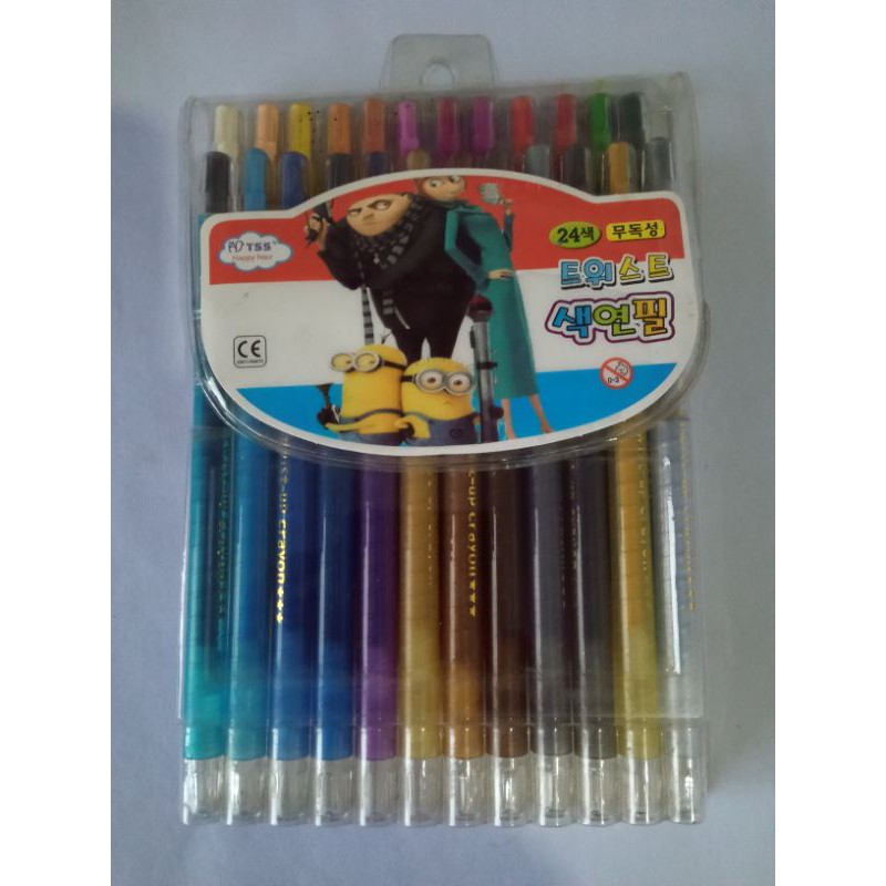 

crayon putar 24 warna