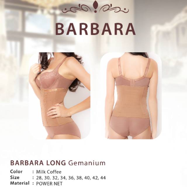 FIORI TYPE BARBARA CORSET LONG GERMANIUM