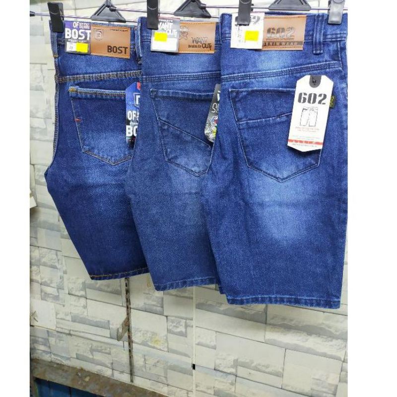 CELANA PENDEK PRIA JEANS 27-38