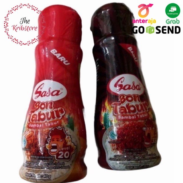 

SASA Bon Tabur Sambal Origunal Level 20 & Level 35 40 gr