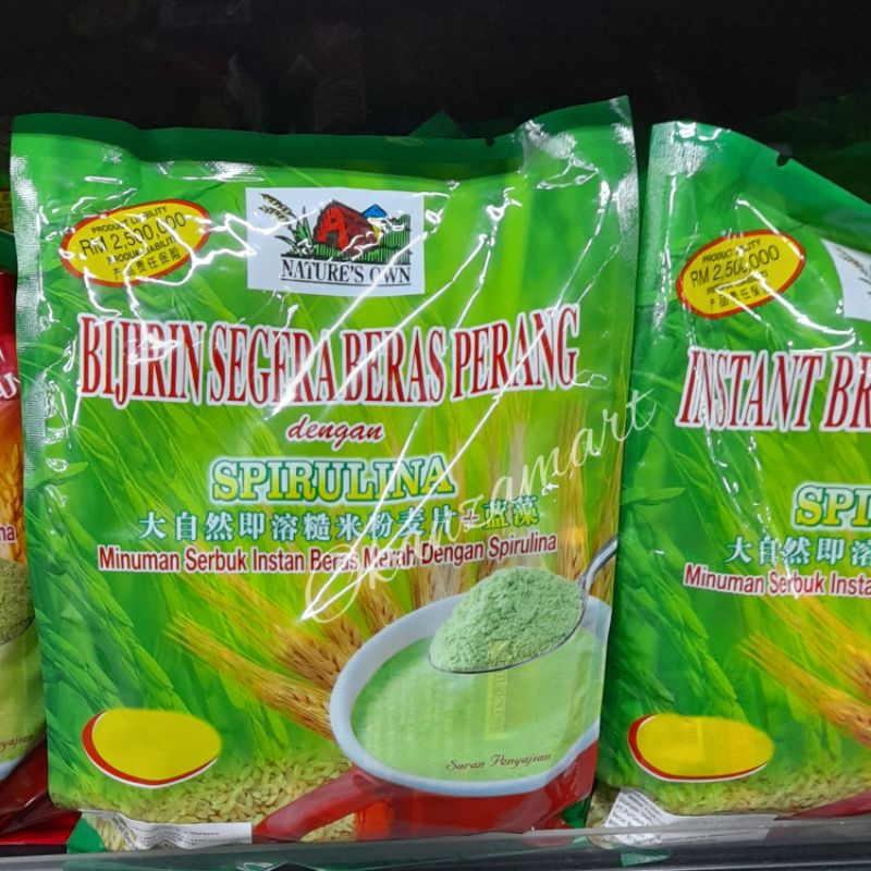 

Nature Farm Brown Rice Spirulina Isi 12x35gr