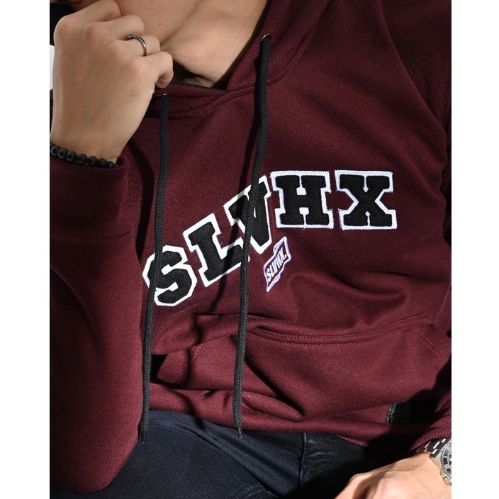 HOODIE SIMPLE ORIGINAL SALVIO HEXIA - SWEATER HOODIE PRIA- SWEATER KATUN TEBAL PREMIUM