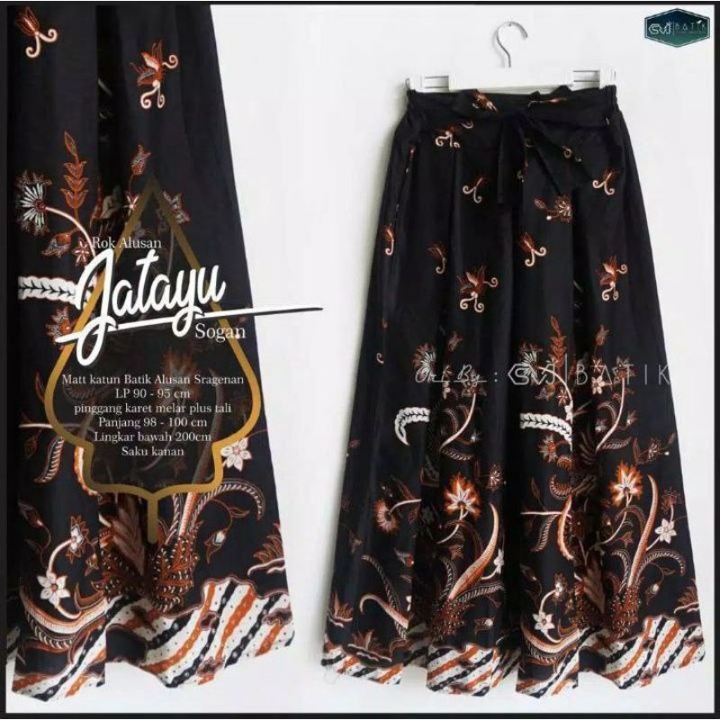 Rok Batik original Pekalongan garansi harga termurah Rok Batik Modern klok Bawahan Batik Ori By