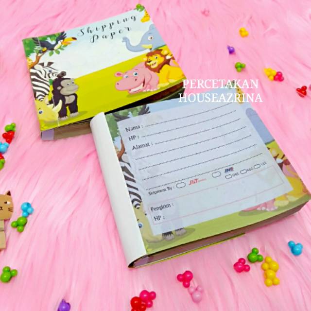 

KERTAS PENGIRIMAN TEMA ANIMAL