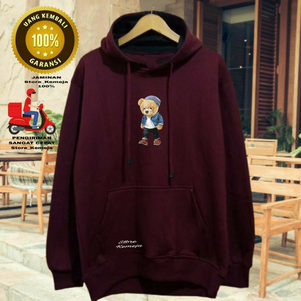 Sweater Hoodie Pria Distro Jaket Hodie Pria Terbaru Suiter Oversize Cowok Bahan Katun Flece Tebal Hoddie Authentic Gaya Korean COD