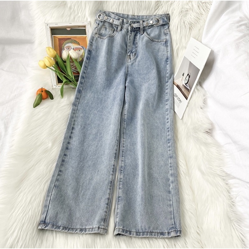 WOW-Brandy Celana Kulot Jeans Highwaist Premium- Gratis Ongkir