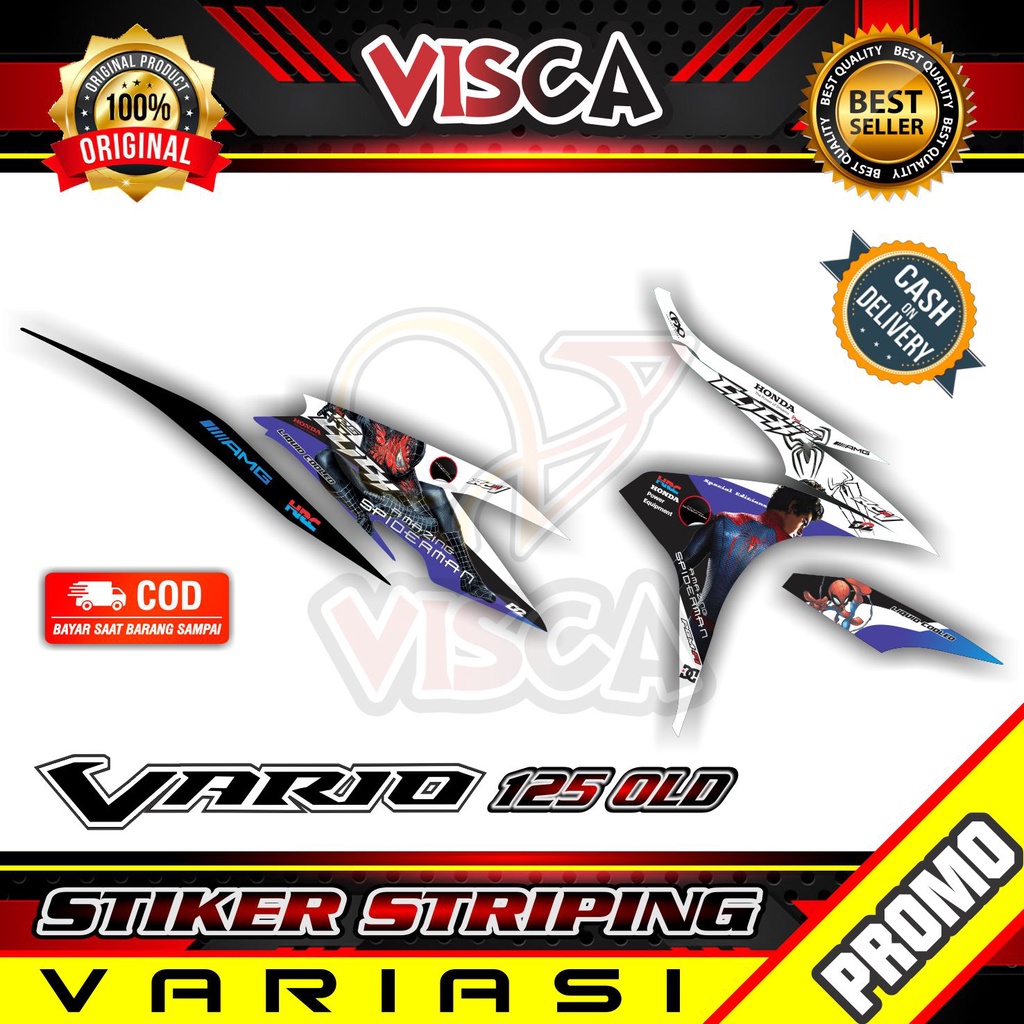 Striping Vario 125 Old - Sticker Striping Variasi Lis Vario 125 Old - Striping Hologram Vario 125 Ol