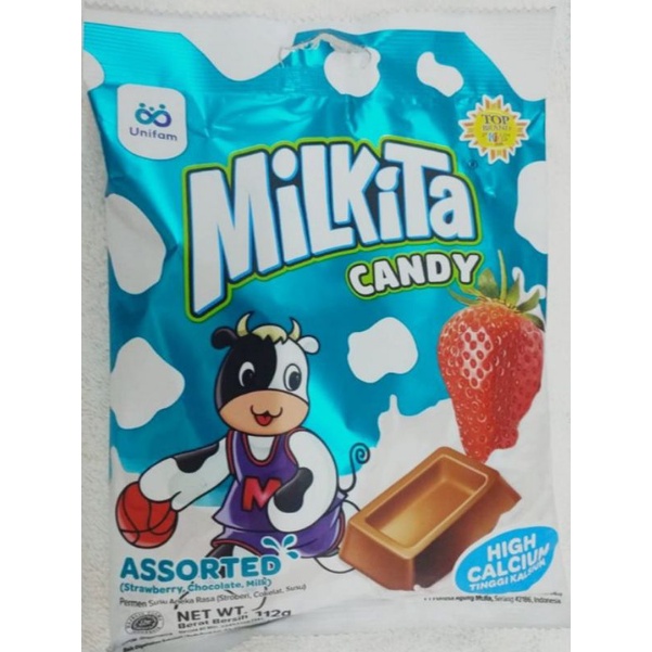 

Permen Milkita Candy 112 gr