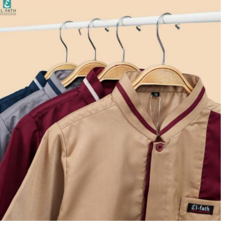 Setelan Koko Anak Al-Qorni (By El-fath Original) {GRG.20Au22ᴳ}