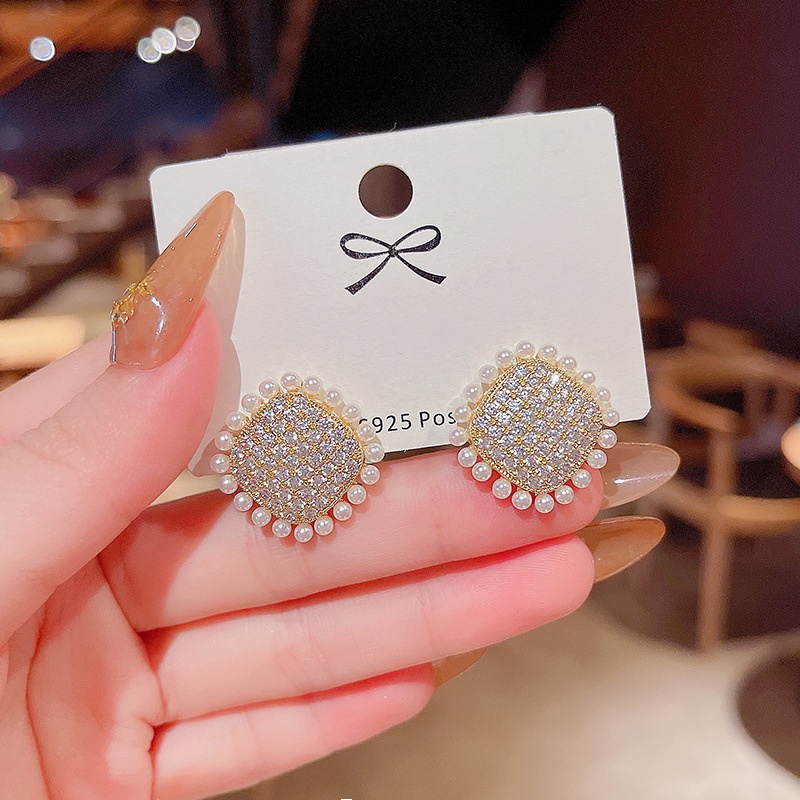 Anting AT181 S925 Korea Anting Unik Lucu Keren Fashion Wanita / Deluna/BS