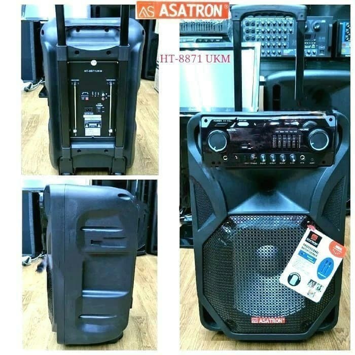 ASATRON Speaker Meeting Bluetooth 12&quot; HT 8871 - Garansi Resmi 1 Tahun