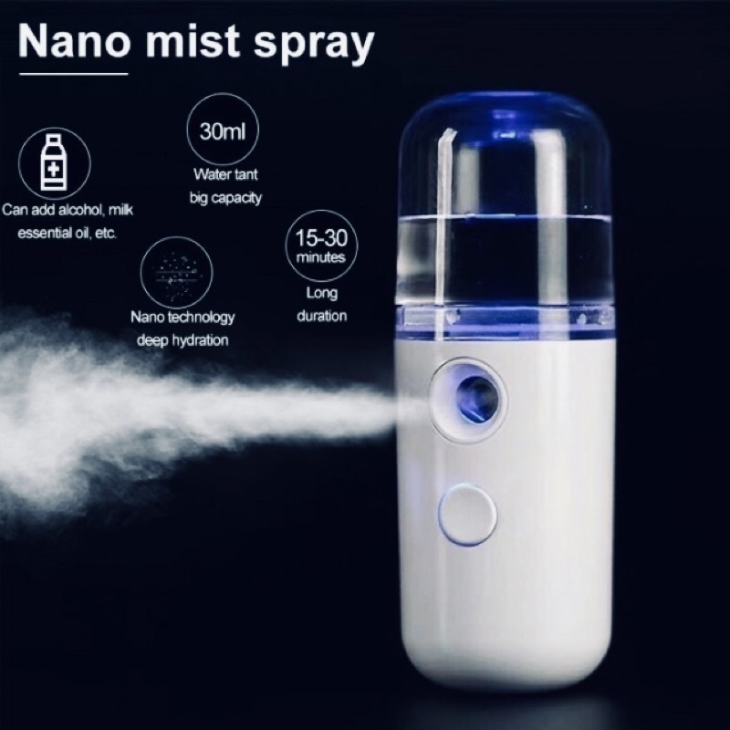 NANO SPRAY MINI MIST WAJAH ORIGINAL V1 UAP MULTIBOOST