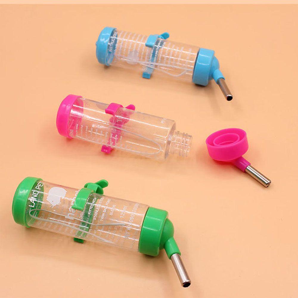 [Elegan] Tempat Minum Air Plastik 125ml Burung Anjing Kelinci Pet Auto