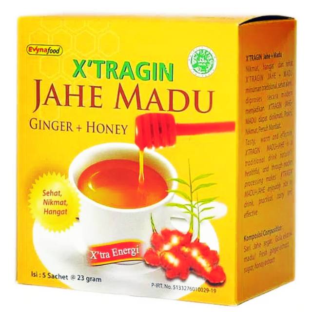 Xtragin Jahe Madu Ginger Honey 5s