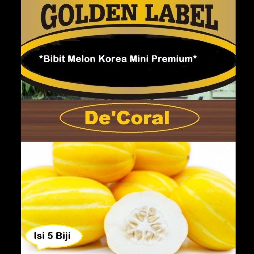 Bibit Melon Korea Mini Premium | Benih Melon Korea Mini Premium | Biji Melon Korea Mini Premium
