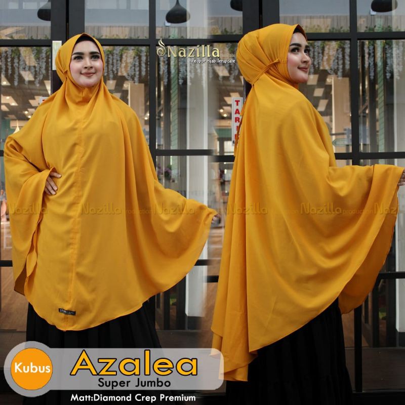 Jilbab Khimar instant Syari Azalea Super Jumbo Ori Nazilla