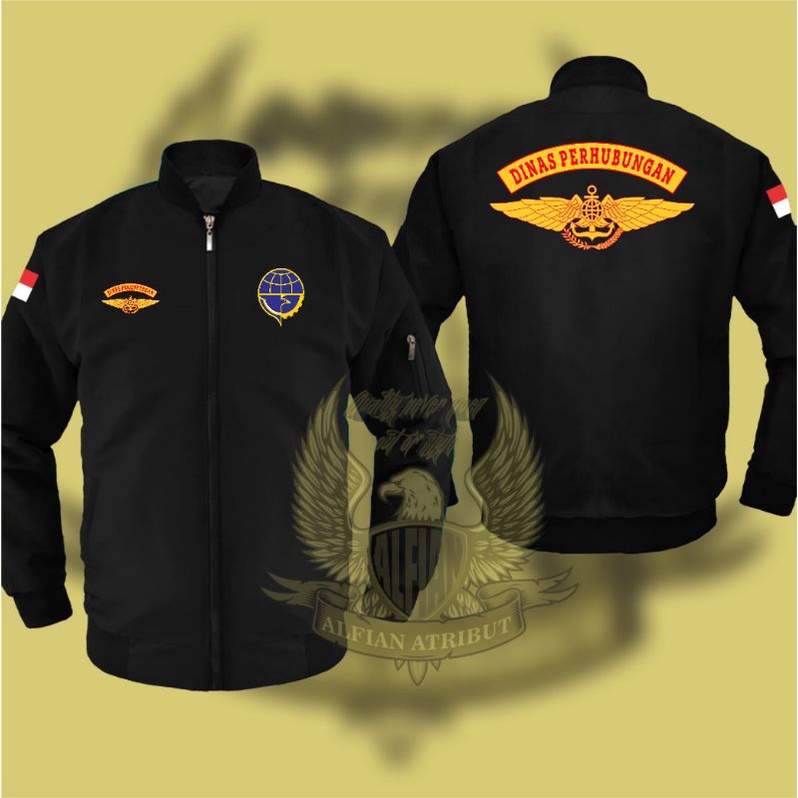 jaket dishub,jaket bomber dishub terbaru