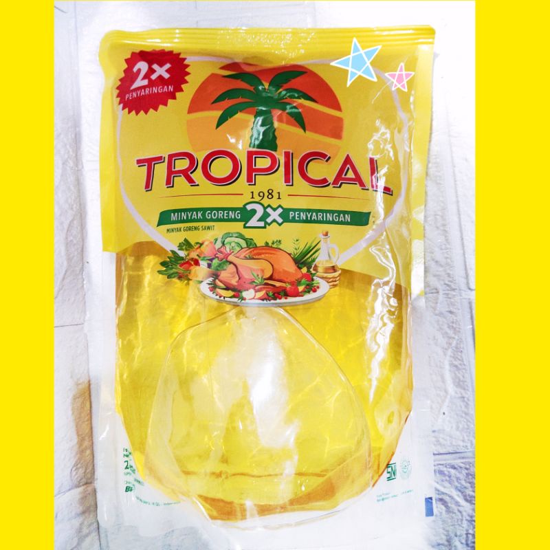 Minyak Tropical 2 liter kemasan Refill