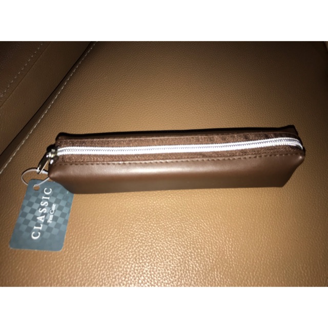 

BROWN PENCIL CASE