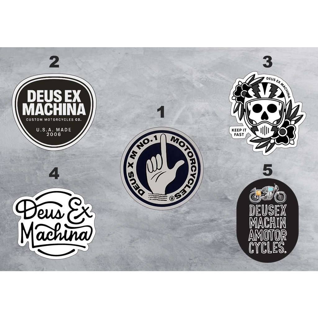 

STICKER PACK AESTHETIC BRAND - STICKER DEUS, MOTOR - LAPTOP, HELM, HP - CASE HP JDM MOBIL