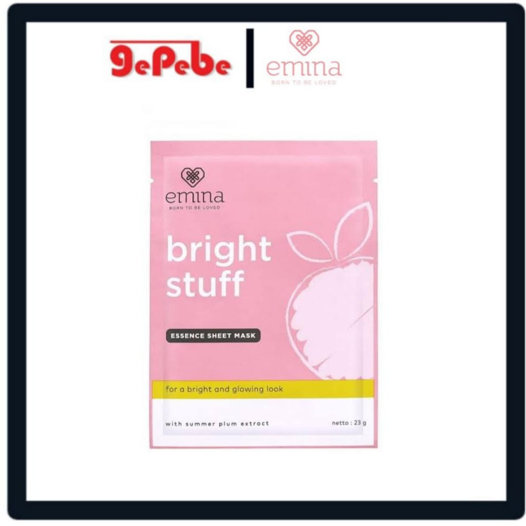 Emina Bright Stuff Essence Sheet Mask 23gr