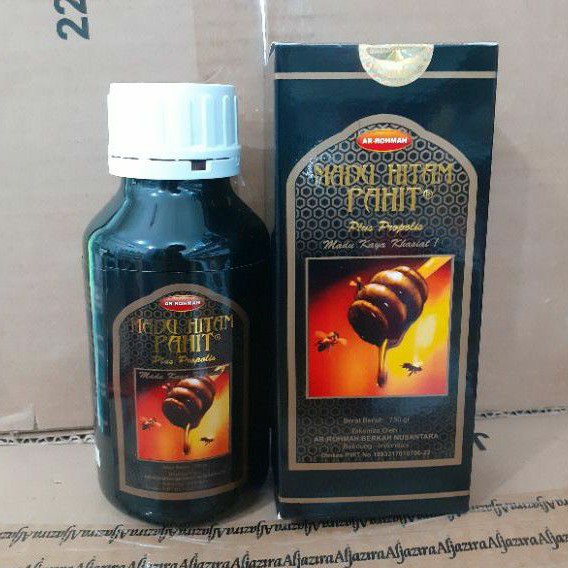 Madu Hitam Pahit Propolis Ar Rohmah 750gr