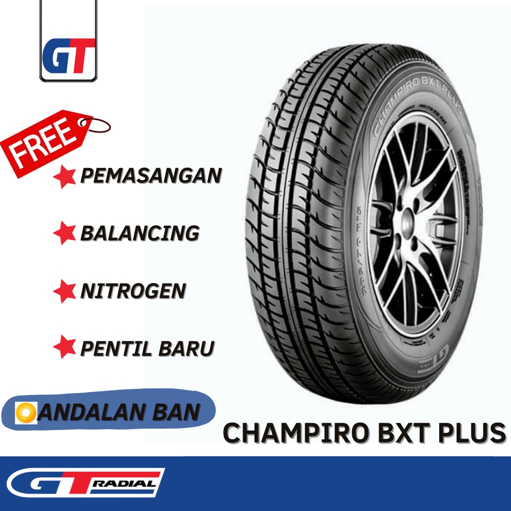 KUPON BAN GAJAH TUNGGAL 205/75 R14 WR CHAMPIRO BXT PLUS