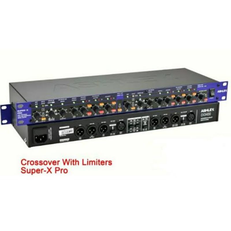 CROSSOVER ASHLEY CX3400 SUPER PRO ORIGINAL + LIMITER