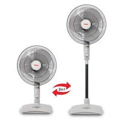 COSMOS Stand Fan DEsk Fan / Kipas Angin 2in1 16SN / 16 SN cosmos