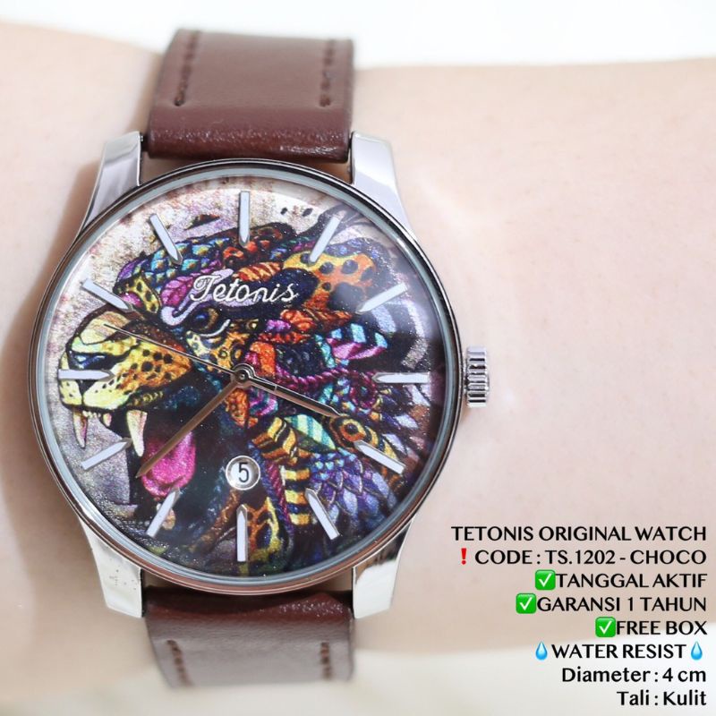 (COD) TETONIS MOTIF JAM PRIA WANITA