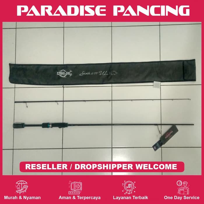 New Sale Joran Pancing Relix Nusantara Sisik 611Ul