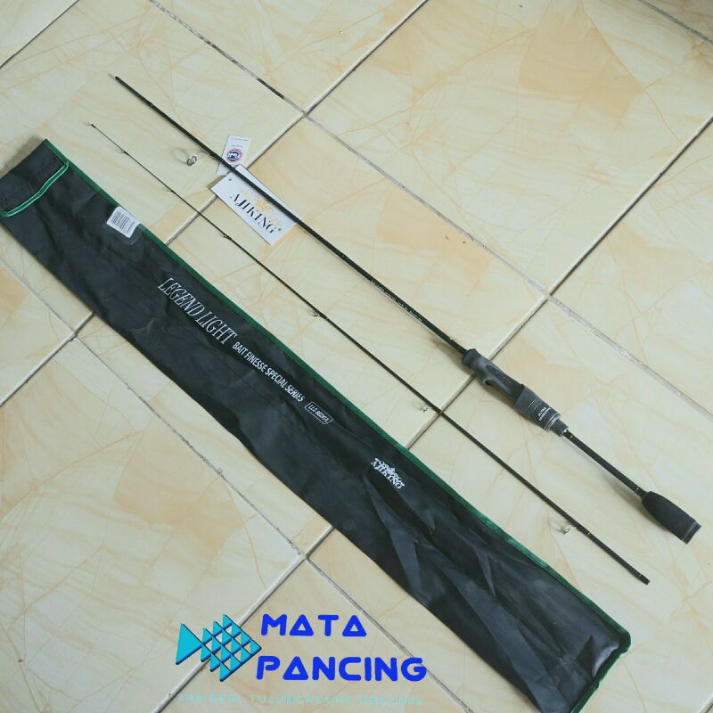 Joran UL ajiking legend light 602 632 ultra light spesifikasi seperti ultra light casting daido emperor dan relix nusantara capung ataupun relix capung dan relix cangkek