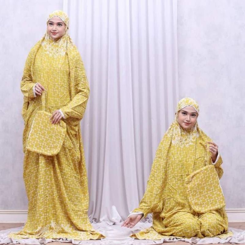 MUKENA DEWASA JUMBO BATIK ASLI