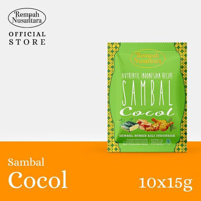

Ozqz Rempah Nusantara Sambal Cocol 150 Gram I9At