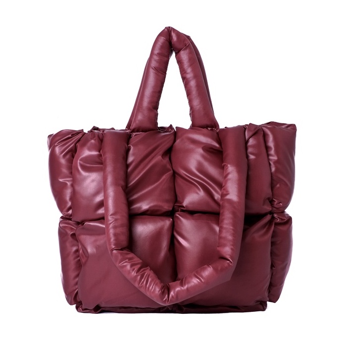 Puffy bag Lyli series by lavine (Maroon)