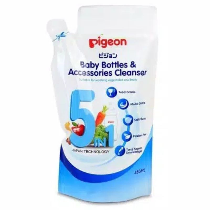 Pigeon Baby Bottle &amp; Accessories Cleanser 450ml