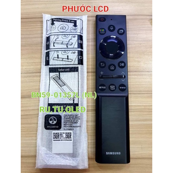 REMOTE TV SAMSUNG SMART OLED SERIES RU - TU - ORIGINAL