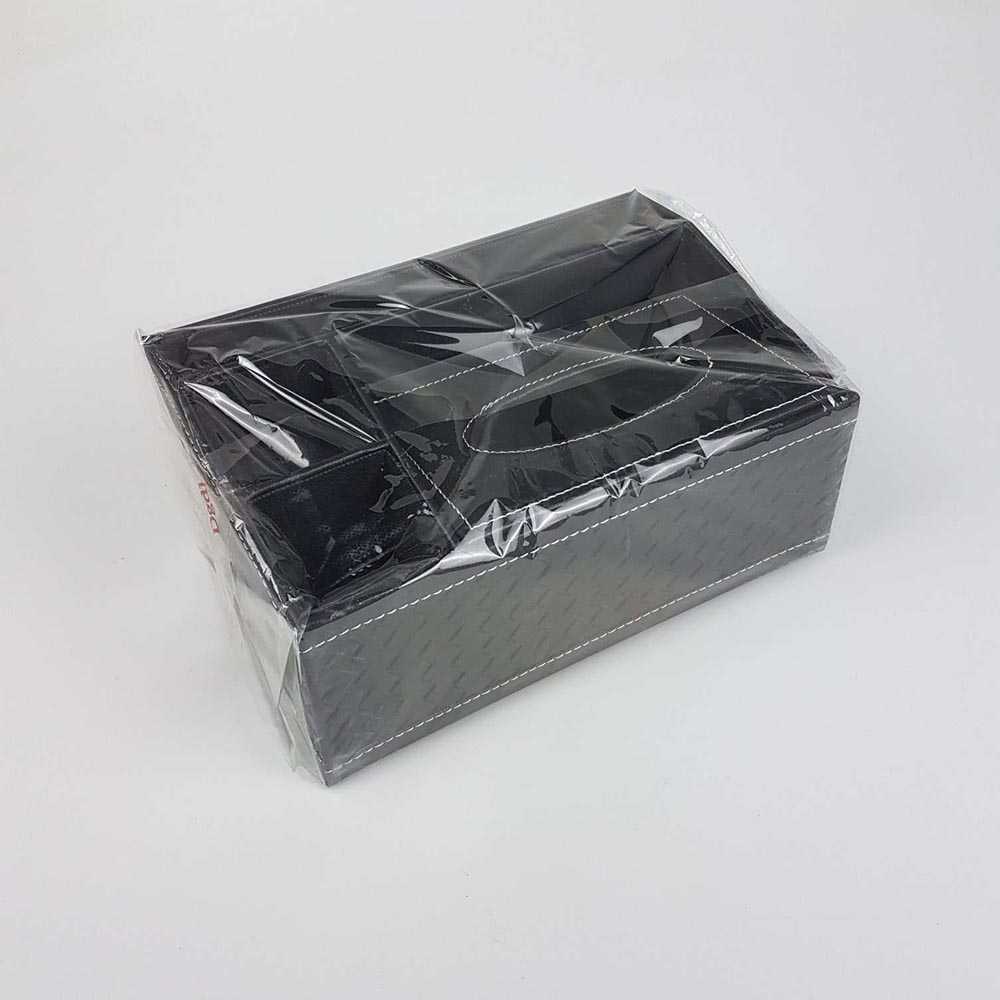 ACRDDK Kotak Tisu Kulit Multifungsi Tissue Box Organizer - 34014