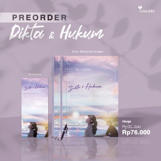 Ready Paket Hukum Novel Dikta dan Hukum - Dhia'an Farah ...