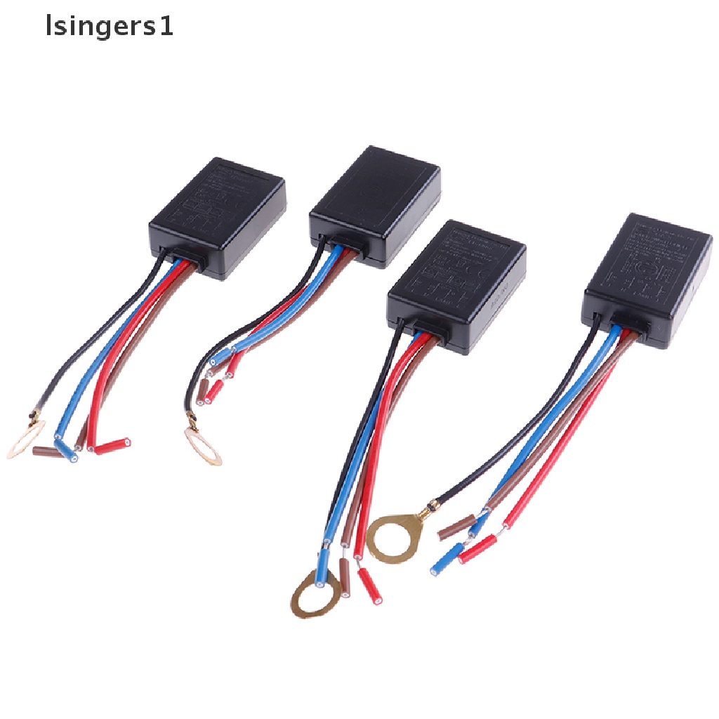 (lsingers1) Ld-600s Saklar Dimmer Sentuh 3 Arah Plug US / EU